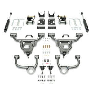 2021-PRESENT F-150 2WD EXTENDED/CREW CAB 4/6 LOWERING KIT ( NO VDS)