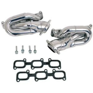2011-2017 MUSTANG 3.7L V6 1-5/8 SHORTY TUNED LENGTH HEADERS (POLISHED SILVER CERAMIC)