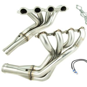 2" Header and GREEN Connection Kit. 2006-2013 Corvette Z06/ZR1 6.2L/7.0L.