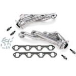 1979-1993 MUSTANG 351 SWAP 1-5/8 SHORTY HEADERS (POLISHED SILVER CERAMIC)