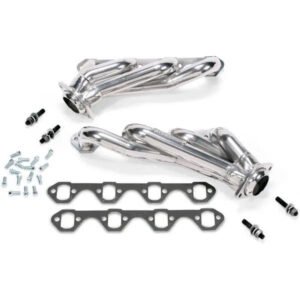 1979-1993 MUSTANG 5.0L 1-5/8 SHORTY HEADERS (POLISHED SILVER CERAMIC)