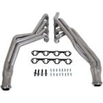 1979-1993 MUSTANG 5.0L 1-5/8 LONG TUBE HEADERS (POLISHED SILVER CERAMIC)