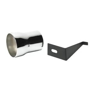 1986-1988 MUST AIR INTAKE ADAPTER KIT FOR NON MASS AIR (POWDER CHROME)