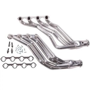 1986-1993 MUSTANG 1-3/4 LONG TUBE 351 SWAP HEADERS (POLISHED SILVER CERAMIC)
