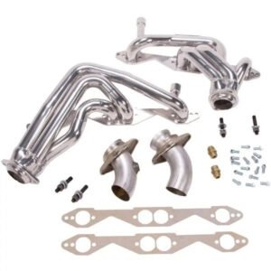 1993-1996 CHEVY IMPALA SS 1-5/8 SHORTY HEADERS (POLISHED SILVER CERAMIC)