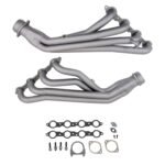 1999-2002 GM 4.8/5.3/6.0 FULL SIZE TRUCK LONG TUBE EXHAUST HEADERS (TITANIUM CERAMIC)