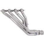 1999-2002 GM 4.8/5.3/6.0 FULL SIZE TRUCK LONG TUBE EXHAUST HEADERS (POLISHED SILVER CERAMIC)