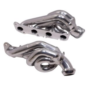 2011-2014 FORD F150 COYOTE 5.0 TRUCK 1-3/4" SHORTY TUNED LENGTH HEADERS - (POLISHED SILVER CERAMIC)