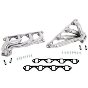 1987-1995 FORD F150 351 1-5/8 SHORTY HEADERS (POLISHED SILVER CERAMIC)