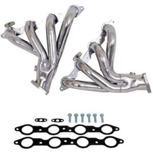 1997-1999 CHEVROLET CORVETTE 1-3/4 SHORTY HEADERS (POLISHED SILVER CERAMIC)