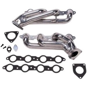 1999-2013 GM TRUCK/SUV 6.0L 1-3/4 SHORTY HEADERS (POLISHED SILVER CERAMIC)