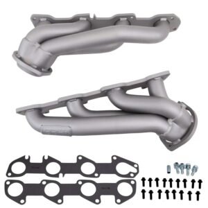 2005-2008 DODGE 5.7L CHALLENGER CHARGER HEMI CARS 1-3/4 SHORTY HEADERS (TITANIUM CERAMIC)
