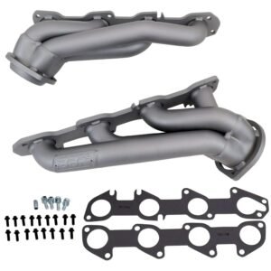 2009-2024 DODGE 5.7L CHALLENGER CHARGER HEMI CARS 1-3/4 SHORTY HEADERS (TITANIUM CERAMIC)