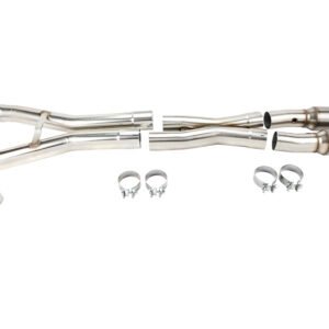 3" SS Catted X-Pipe. 2006-2013 Z06/ZR1 Corvette. Connects to OEM Exhaust.