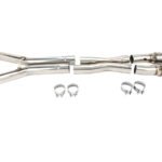 3" SS Catted X-Pipe. 2009-2013 Corvette 6.2L. Connects to OEM.