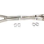 3" SS Catted X-Pipe. 2005-2008 Corvette 6.0L/6.2L Connects to OEM.