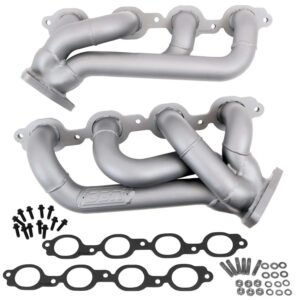 2014-2018 CHEVROLET SILVERADO GMC FULL SIZE TRUCK 5.3L 6.2L 1-3/4" LONG TUBE HEADERS (TITANIUM CERAMIC)