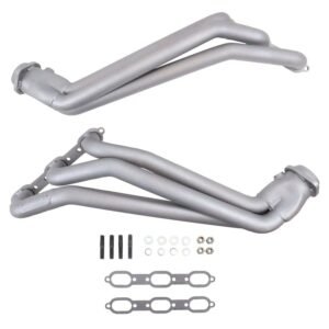 2005-2010 DODGE CHALLENGER/CHARGER V6 1-5/8" LONG TUBE HEADERS - (TITANIUM CERAMIC)