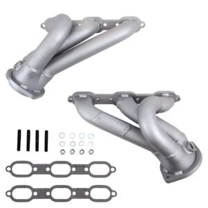 2006-2010 DODGE CHALLENGER/CHARGER V6 1-3/4" SHORTY TUNED LENGTH HEADERS - (TITANIUM CERAMIC)