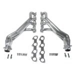 2009-2024 DODGE CHALLENGER, CHARGER 5.7L HEMI 1-3/4" LONG TUBE HEADERS - (POLISHED SILVER CERAMIC)