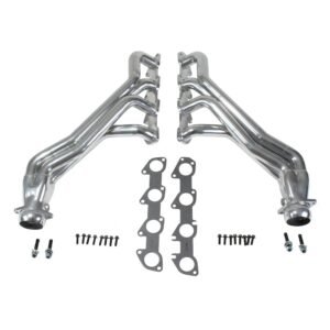 2009-2024 DODGE CHALLENGER, CHARGER 5.7L HEMI 1-3/4" LONG TUBE HEADERS - (POLISHED SILVER CERAMIC)