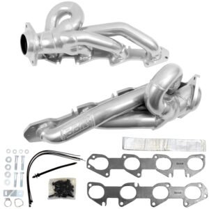 2019-2024 RAM TRUCK 5.7L 1500 1-3/4" SHORTY HEADERS (POLISHED SILVER CERAMIC)