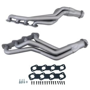 1997-2003 FORD F150 TRUCK / EXPEDITION 4.6/5.4 1-5/8" LONG TUBE HEADERS - (TITANIUM CERAMIC)