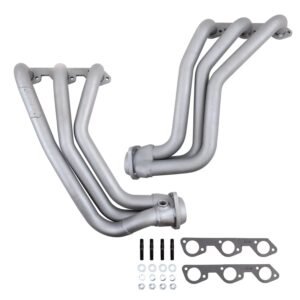 2007-2011 JEEP WRANGLER 3.8L 1-5/8 LONG TUBE HEADERS W/CATS Y PIPE (TITANIUM CERAMIC)