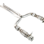 3" x 2-3/4" SS Catted X-Pipe. 2015-2020 Shelby GT350. Retains OEM Mufflers.