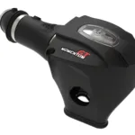 AFE 6.2L Engine Momentum GT Cold Air Intake with Pro DRY S Filter; Black