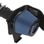 AFE 6.2L Engine Magnum FORCE Stage-2 Cold Air Intake with Pro 5R Oiled Filter; Black